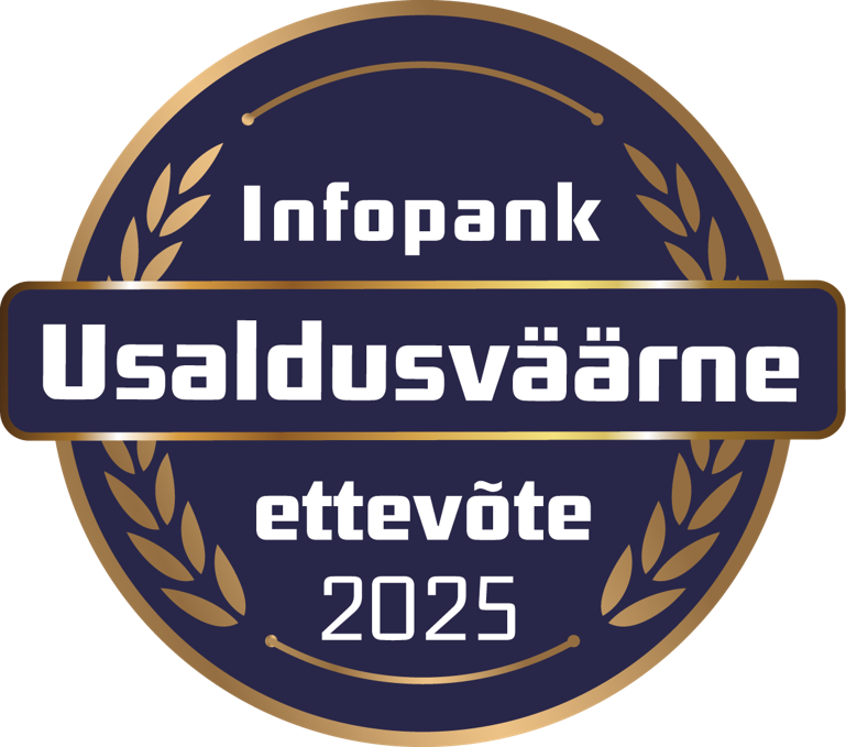 Usaldusväärne ettevõte 2025