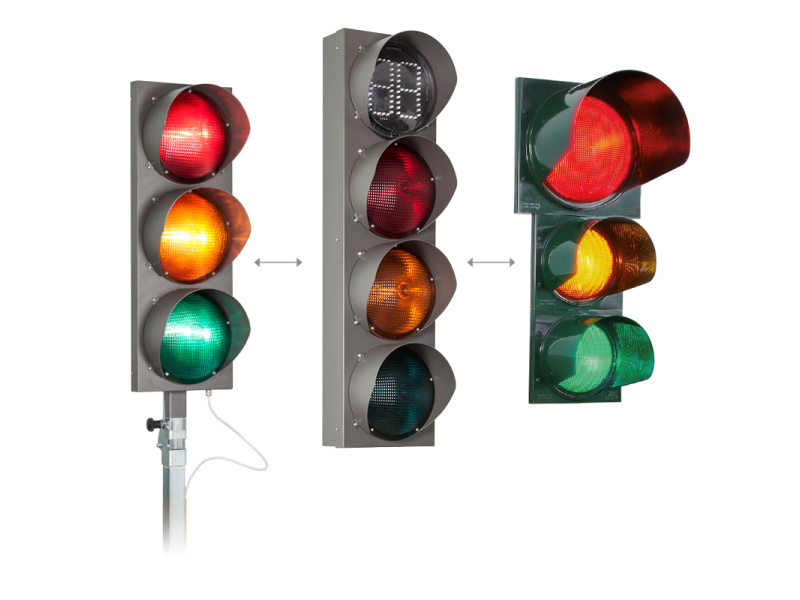 Traffic light heads