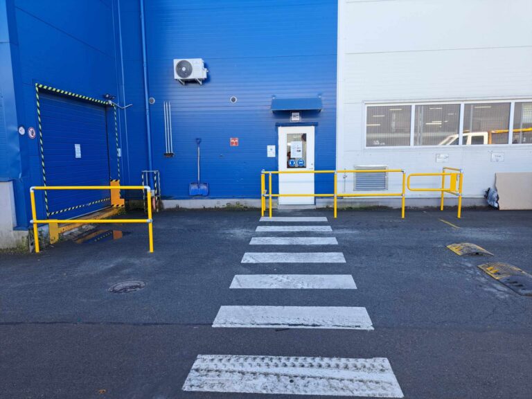 JELD-WEN Läti tehase ohutuspiirded