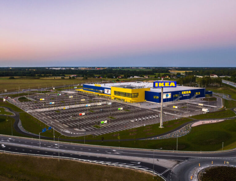IKEA Tallinn juurdepääsutee ehitus