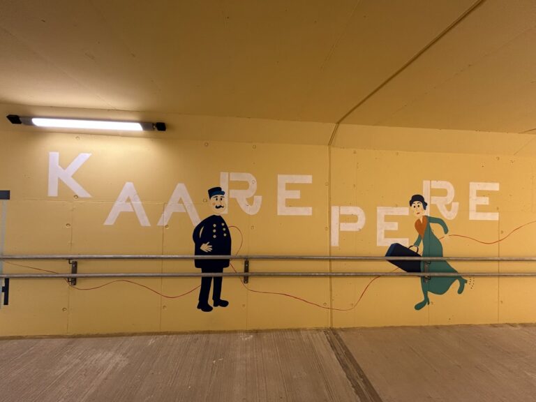 Kaarepere jalakäijate tunneli taktiilid