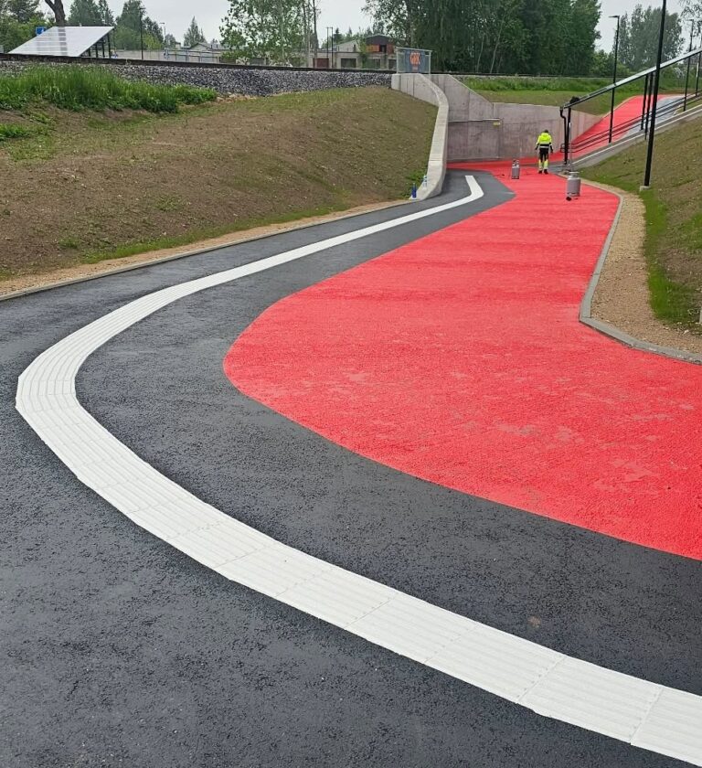 Tartu linnas, Aianduse tn ja Väike kaar tn raudteealuste kergliiklustunnelite ehitus