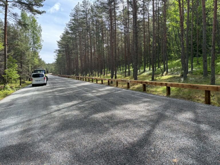 RMK Meremõisa telkimisala parkla ja teed